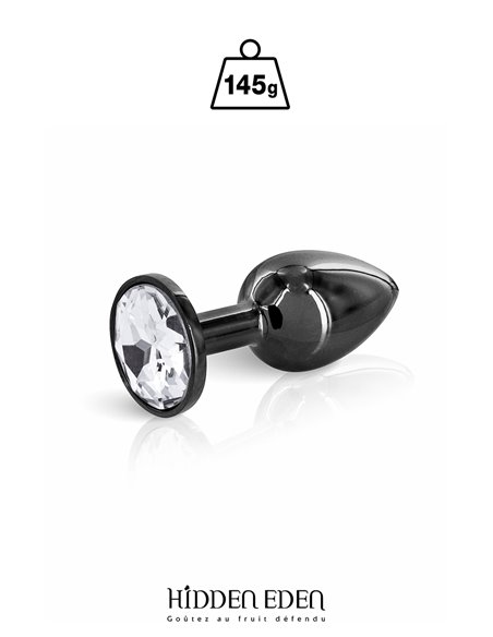 Plug bijou acier noir S - Hidden Eden Plug bijou acier noir S - Hidden Eden