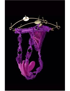 Stimulateur papillon connecté Lydia - violet 2