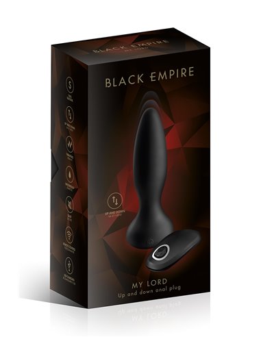 Plug anal va-et-vient télécommandé - Black Empire