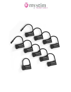 Scellés plastiques pour cage Pubic Enemy - Mystim