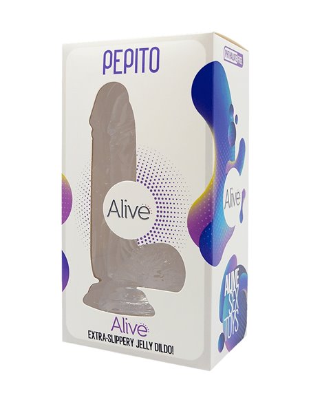 Gode Jelly Transparent Pepito - Alive