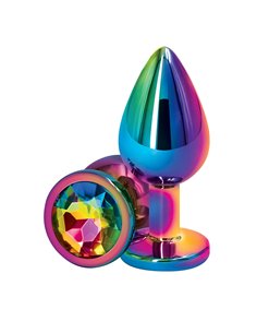 Plug anal aluminium mulitcolore M - Rear Assets