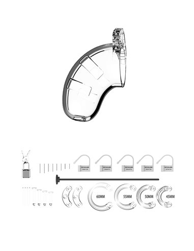 5cm avec plug d'urètre - ManCage 15