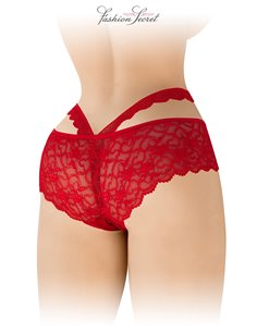 Culotte ouverte rouge Marie - Fashion Secret 2