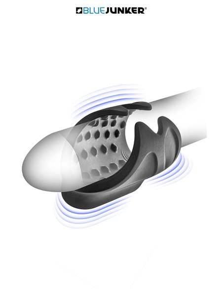 Masturbateur vibrant USB Dots - Blue Junker