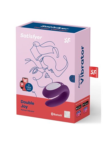 Stimulateur Double Joy violet - Satisfyer