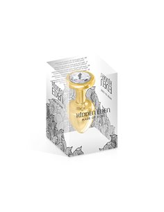 Plug bijou aluminium gold XS - Hidden Eden 2