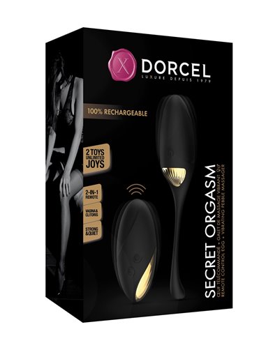 Sextoy 2 en 1 Secret Orgasm - Dorcel