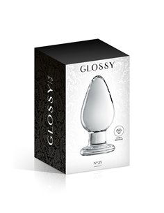 Plug anal verre Glossy Toys n° 25 Clear 2