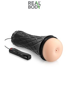 Masturbateur vibrant anus réaliste - Real Body