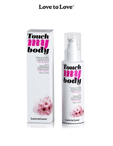 Fluide massage & lubrifiant - cerisier