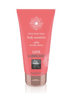 Lubrifiant comestible cerise acérola - Shiatsu