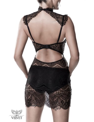 Robe dentelle et culotte - Grey Velvet