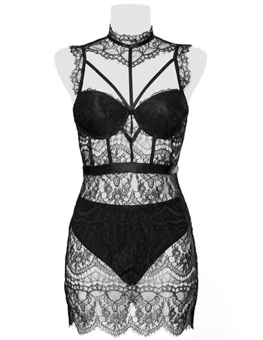 Robe dentelle et culotte - Grey Velvet