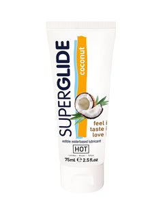 Lubrifiant Comestible SuperGlide noix de coco - HOT