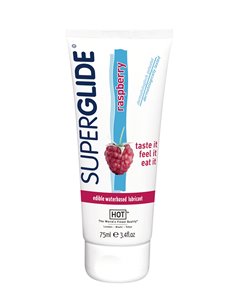 Lubrifiant Comestible SuperGlide framboise - HOT