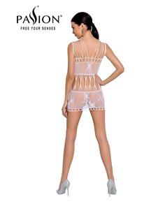 Robe nue résille BS090 - Blanc 2