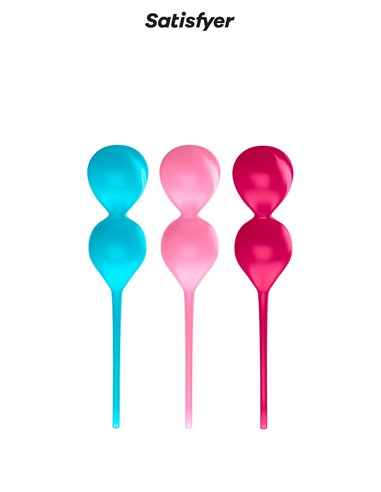 Set de 3 boules de Geisha V Balls - Satisfyer