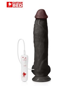 Vibro XXL The Power Black 31 x 6 cm - Captain Red 2