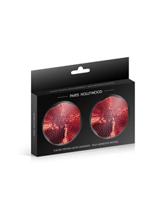 Nipples rouges sequin - Paris Hollywood 2