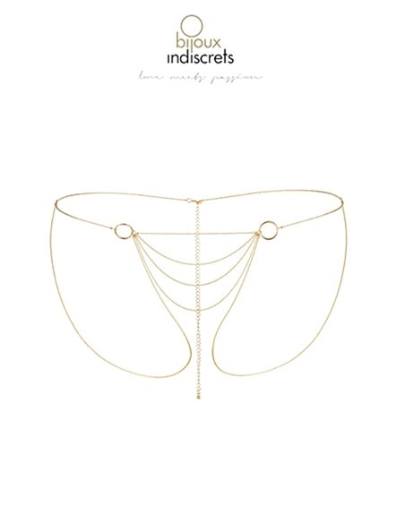 Chaine de bikini dorée