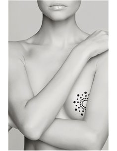 Bijoux de seins Mimi argentés 2