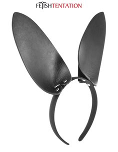 Oreilles de lapin en simili cuir - Fetish Tentation 2