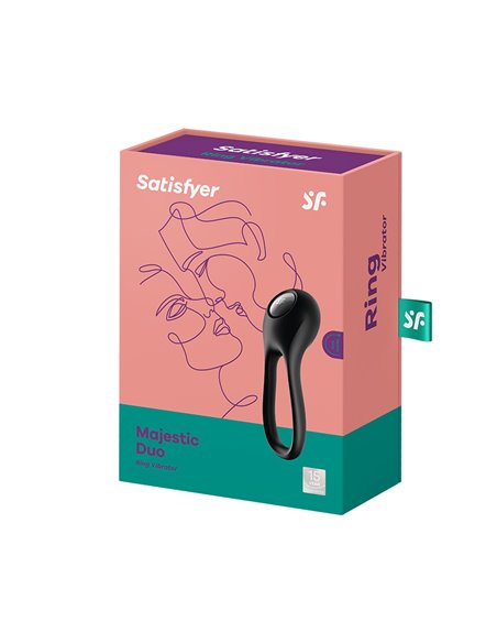 Cockring vibrant Majestic Duo - Satisfyer