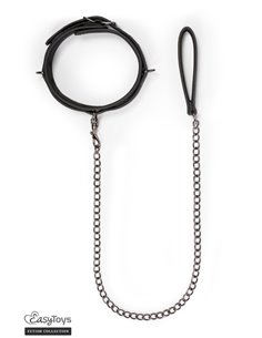 Collier fétichiste et laisse - Easytoys Fetish Collection