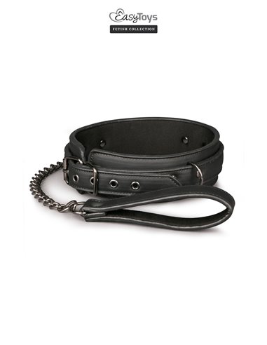 Collier fétichiste et laisse - Easytoys Fetish Collection