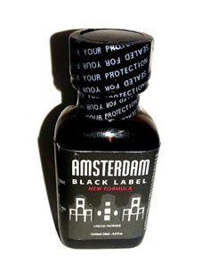 Poppers Amsterdam Black  label 24ml
