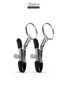 Pinces à tétons avec anneau - Easytoys Fetish Collection 2