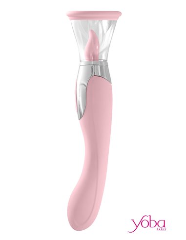 Stimulateur 4 en 1 Harmony rose - Yoba