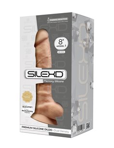 Gode double densité chair 20 cm - SilexD 2