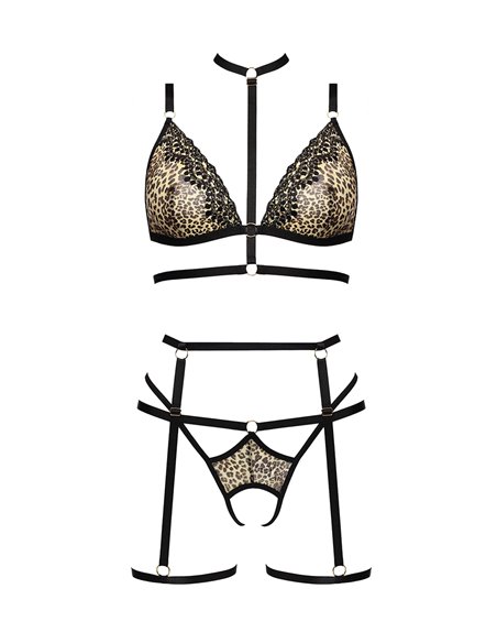 Ensemble harnais et lingerie Cozmo