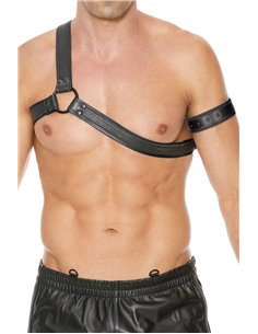 Harnais Gladiator noir - Ouch!
