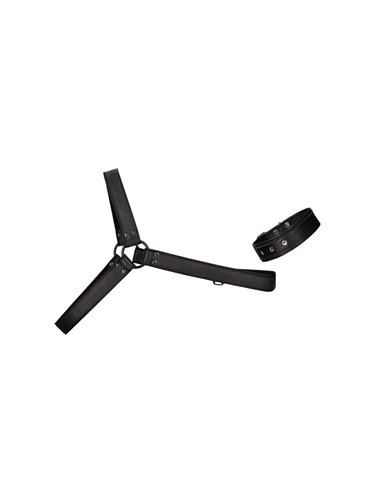 Harnais Gladiator noir - Ouch!