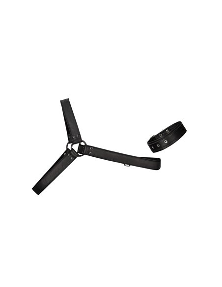 Harnais Gladiator noir - Ouch!