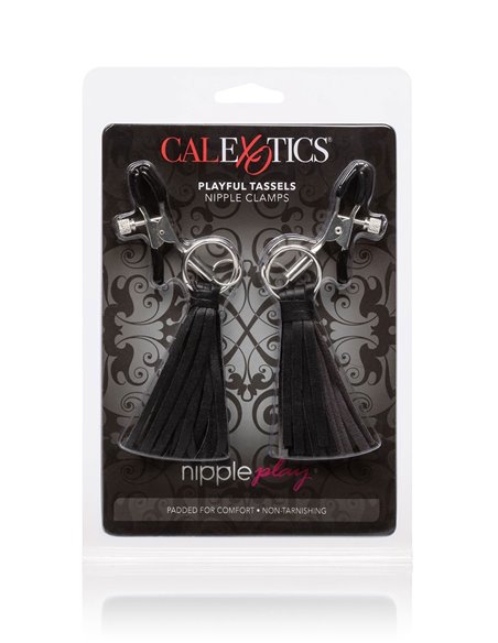 Pinces à tétons avec pompons - Calexotics