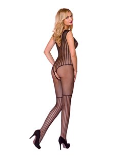 Combinaison résille CA006 - Noir 2