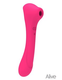 Double stimulateur Quiver rose