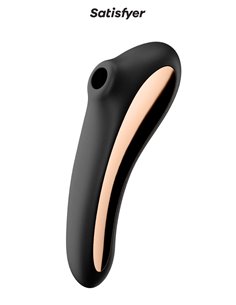 Stimulateur Dual Kiss noir - Satisfyer