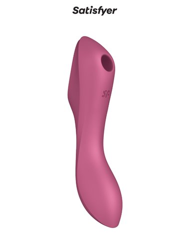 Stimulateur Curvy Trinity 3 rouge - Satisfyer