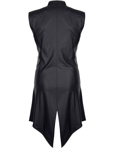 Veste longue sans manche wetlook Marco - Regnes