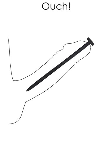 Set de 3 plugs urétraux Grandes Vis - Ouch!