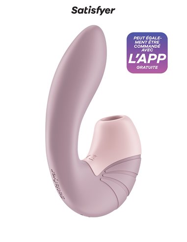 Double stimulateur Supernova rose - Satisfyer