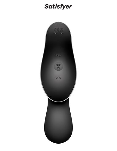 Vibro à air pulsé Curvy Trinity 2 noir - Satisfyer