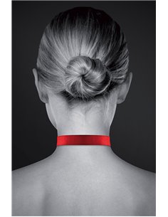 Collier rouge cadenas coeur - Bijoux Pour Toi 2